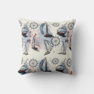 Nautical Pattern Cushion