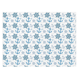 Nautical pattern tablecloth