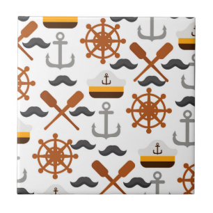 Nautical Pattern Tile