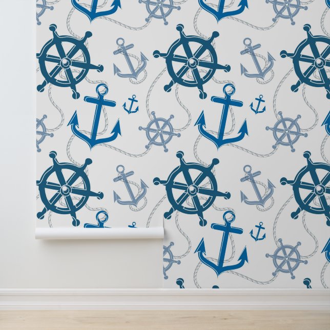 Nautical pattern wallpaper (Application)