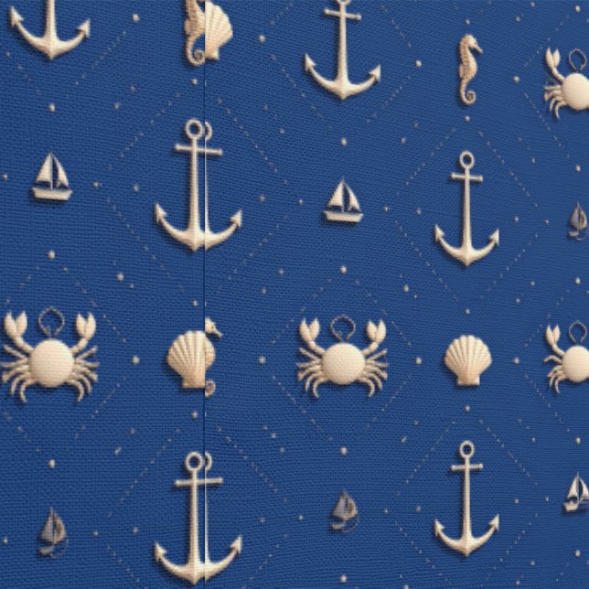 Nautical Pearl Harborwall Wallpaper Decor (Seam)
