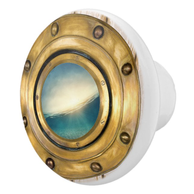 Nautical Porthole Drawer Knobs (Right)