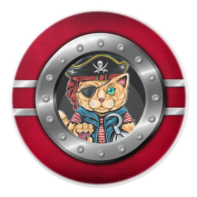 Nautical Porthole Drawer Knobs (Front)