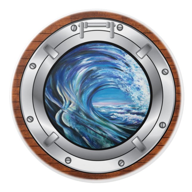 Nautical Porthole Drawer Knobs (Front)