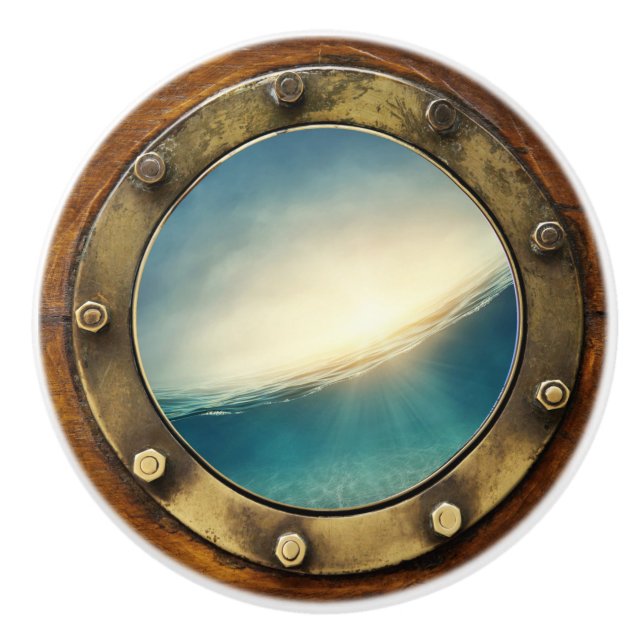 Nautical Porthole Drawer Knobs (Front)