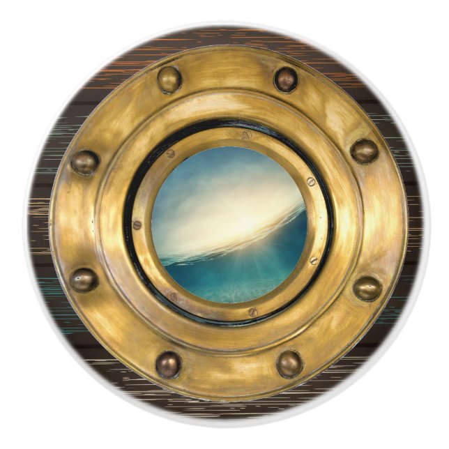 Nautical Porthole Drawer Knobs (Front)