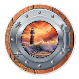 Nautical Porthole Drawer Knobs
