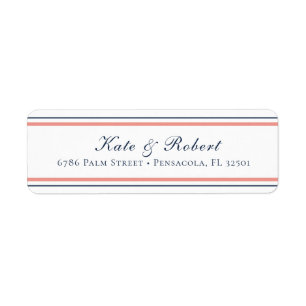 Nautical Preppy ⎢ Return Address Label