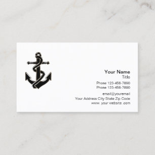 Nautical Professional Logo Template Business Card