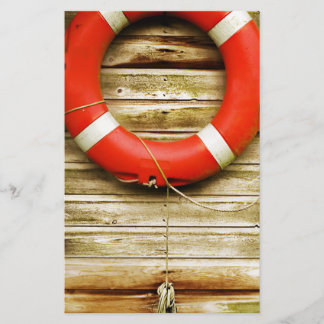 Nautical Red Life Ring