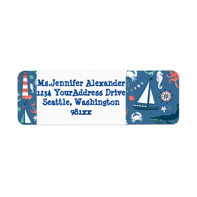  Nautical return address (Front)