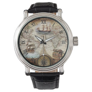 Nautical Roman Numeral Watch