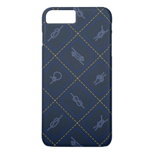 Nautical Rope Knot Pattern iPhone 8 Plus/7 Plus Case