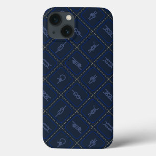 Nautical Rope Knot Pattern iPhone 13 Case