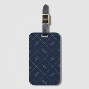 Nautical Rope Knot Pattern Luggage Tag