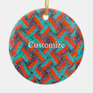 Nautical Rope Mat Thunder_Cove Ceramic Tree Decoration