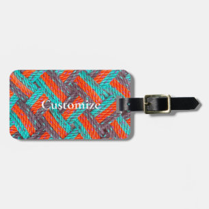 Nautical Rope Mat Thunder_Cove Luggage Tag