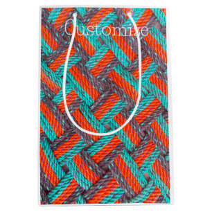Nautical Rope Mat Thunder_Cove Medium Gift Bag