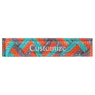 Nautical Rope Mat Thunder_Cove Nameplate