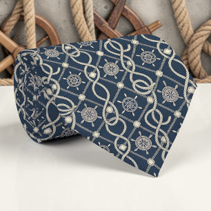 Nautical Ropes Custom Necktie