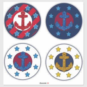 Nautical Rounds 14 x 14