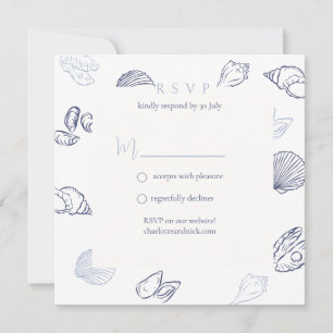 Nautical RSVP Card