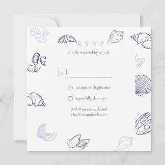 Nautical RSVP Card