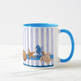 Nautical Sea Creatures Mug