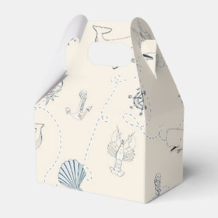 Nautical Sea Favour Box