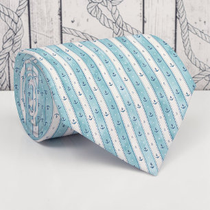 Nautical Sea Life Custom Necktie