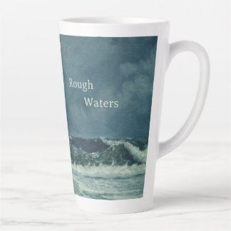 Nautical Sea Scene Latte Mug