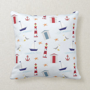 Nautical Sea Themed  Cushion