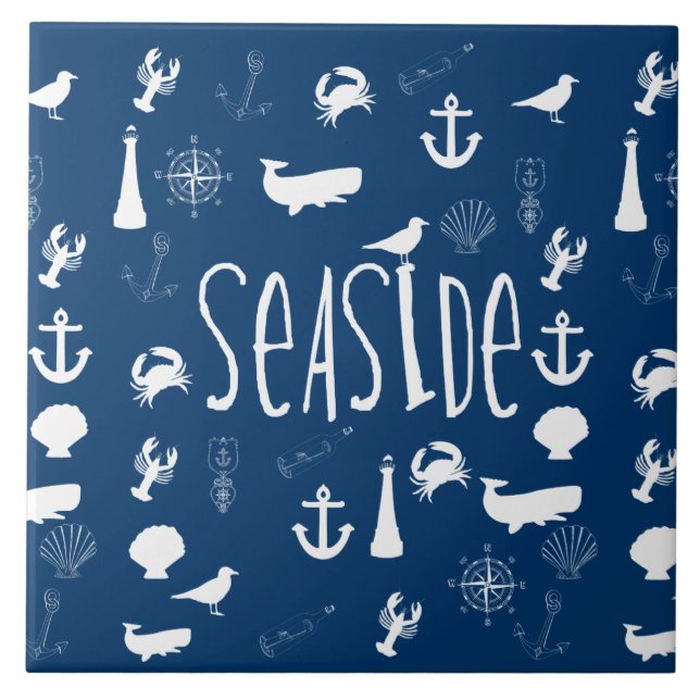 Nautical Seaside Tile (Front)