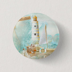 Nautical Series Design 11 3 Cm Round Badge