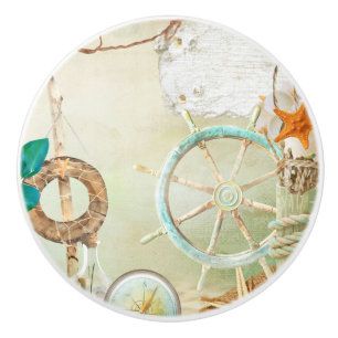 Nautical Series Design 2   Ceramic Knob