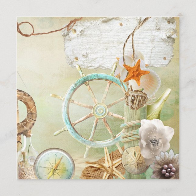 Nautical Series Design 2  Program Programme (Front)