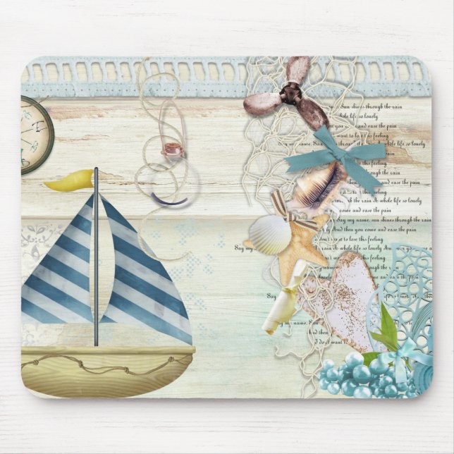 Nautical Series Design 5 Mouse Mat (Front)