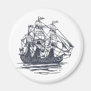 Nautical Ship Magnet