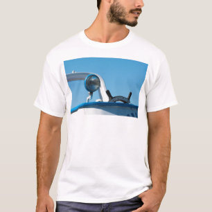 Nautical ship wheel sailboat T-Shirt