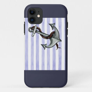 Nautical Ship's Anchor iPhone 11 Case
