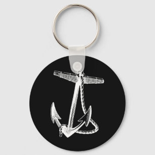Nautical Ships Anchor Sailing Naval  Key Ring