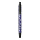 Nautical Ship's Wheel and Anchor Blue Pattern Pens