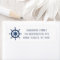 Nautical Ships Wheel New Address Label