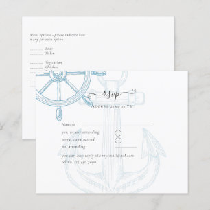 Nautical Ships Wheel Wedding