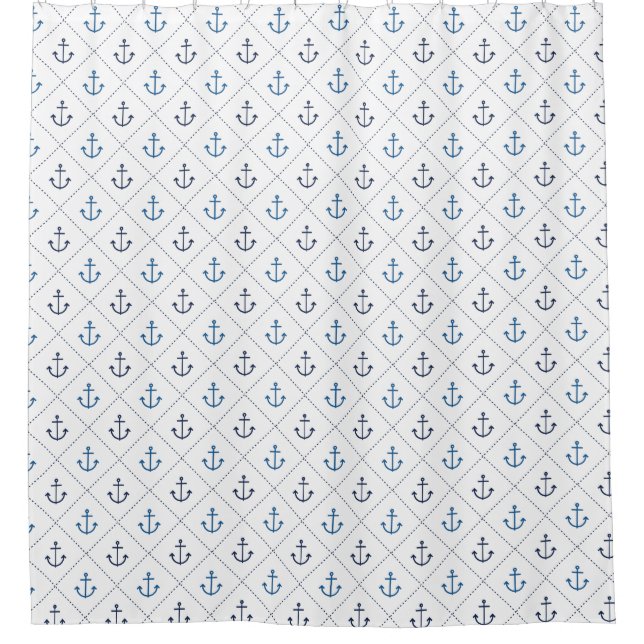 Nautical Shower Curtain (Front)