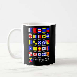Nautical Signal Flag Alphabet Coffee Mug