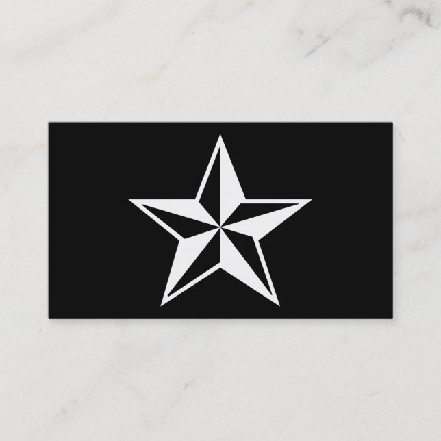 nautical star business card (Front)