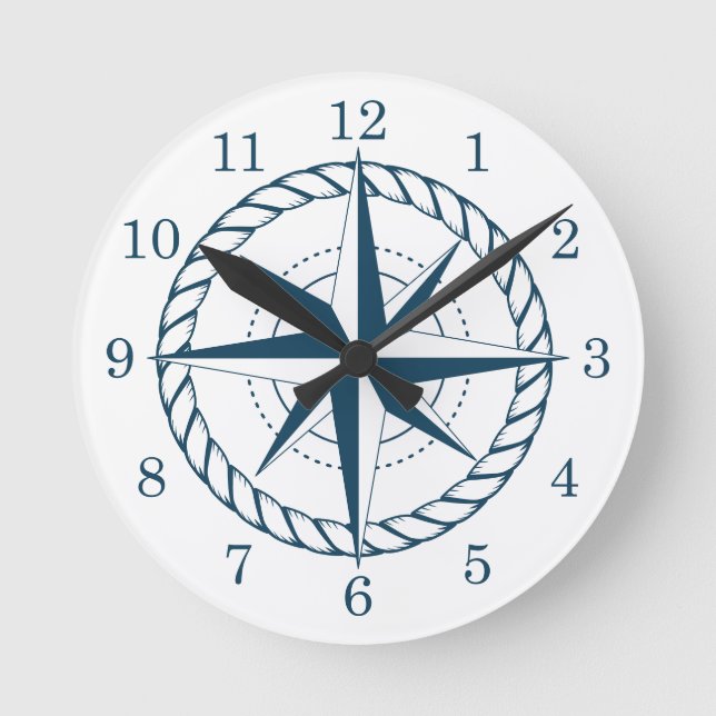 Nautical Star Clock (Front)