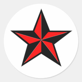 nautical star sticker