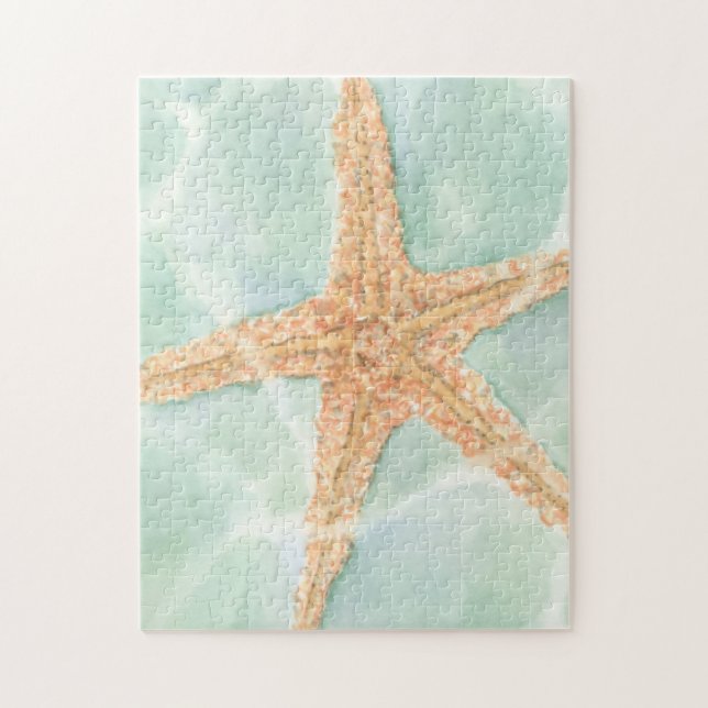 Nautical Starfish in Water Jigsaw Puzzle (Vertical)